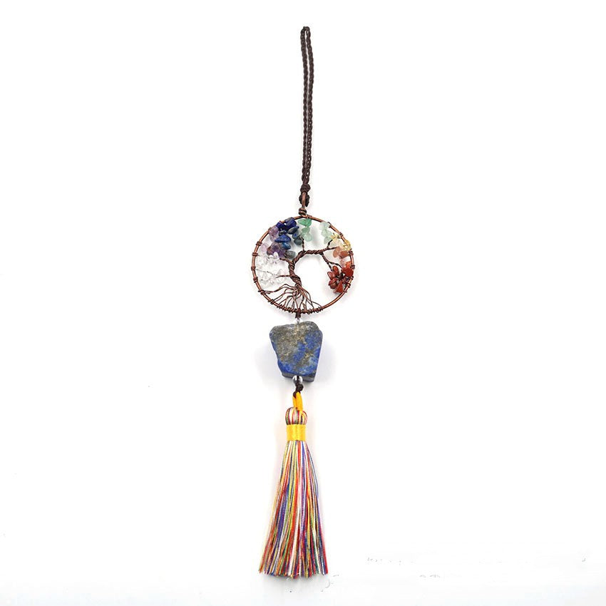 7 Chakra Tree Of Life Hanging Ornament