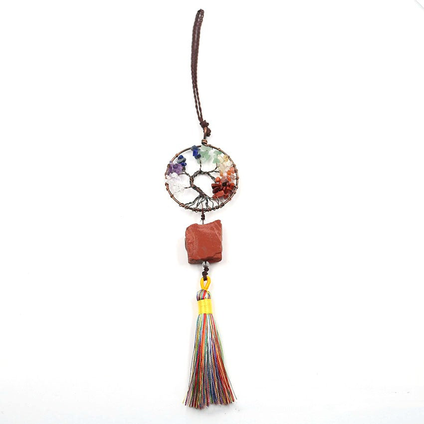 7 Chakra Tree Of Life Hanging Ornament
