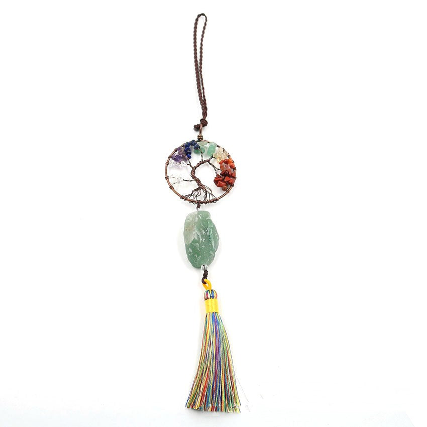 7 Chakra Tree Of Life Hanging Ornament