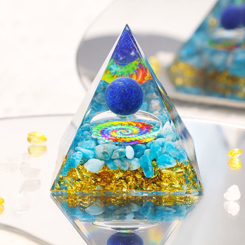 Crystal Orgone Pyramids (5cm - 10cm)