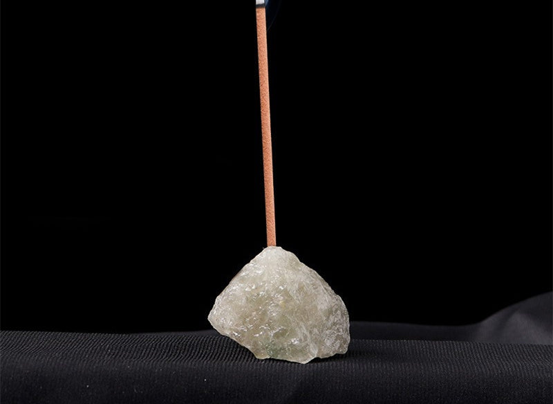 Raw Crystal Incense Holder