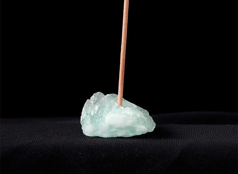 Raw Crystal Incense Holder