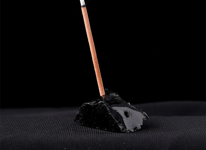 Raw Crystal Incense Holder