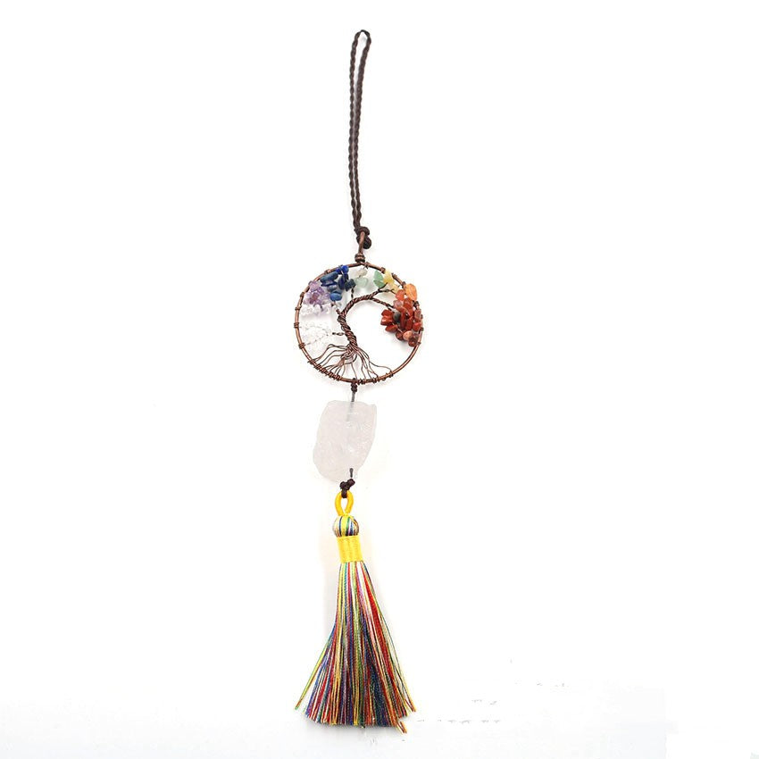 7 Chakra Tree Of Life Hanging Ornament