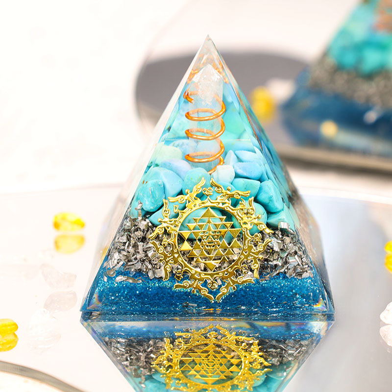 Crystal Orgone Pyramids (5cm - 10cm)