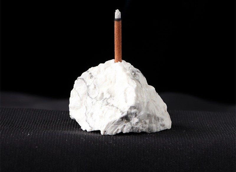Raw Crystal Incense Holder