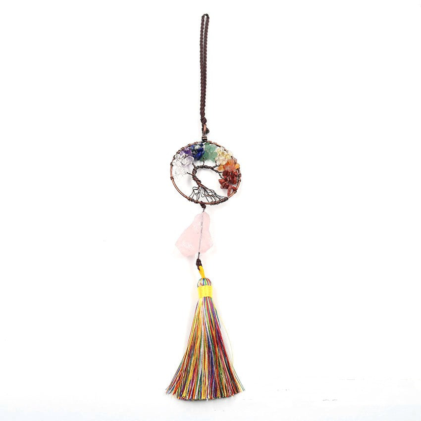 7 Chakra Tree Of Life Hanging Ornament