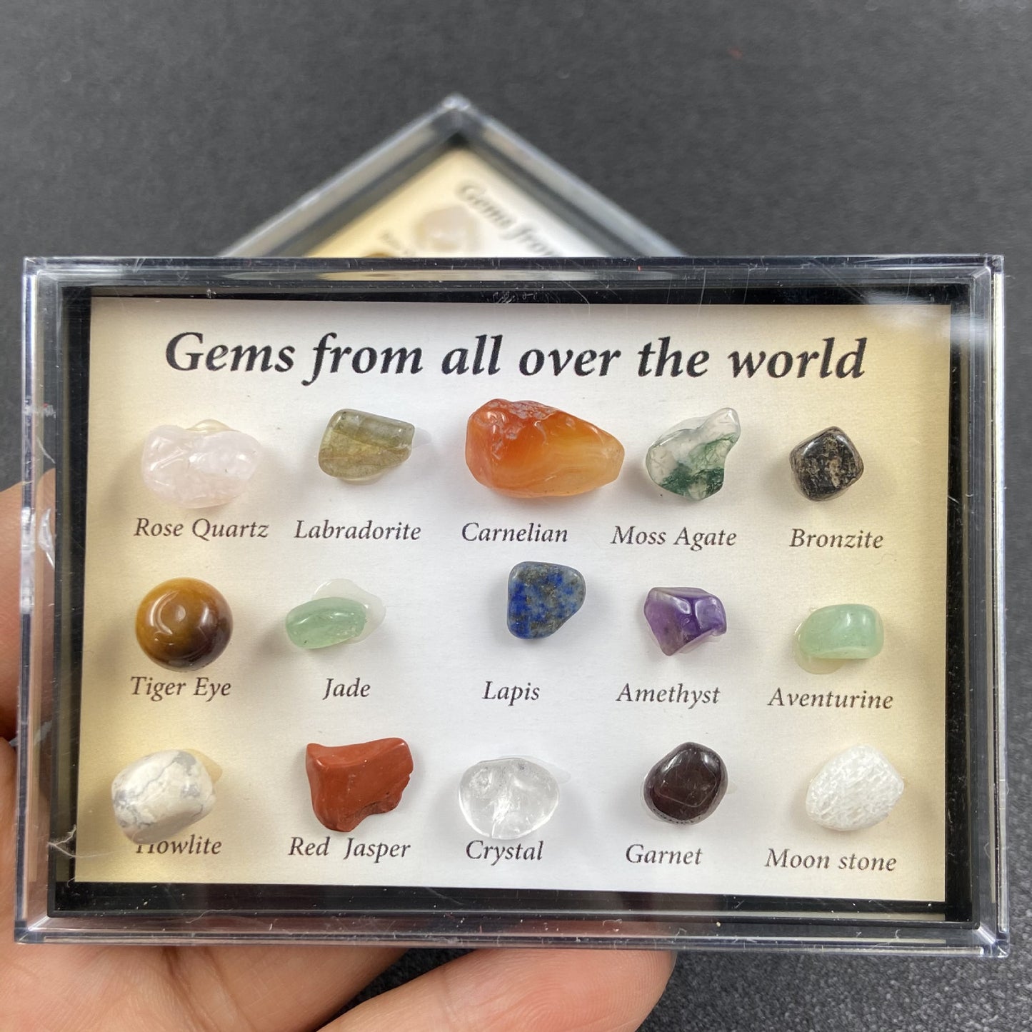 Natural Polished Crystal Starter Set Board