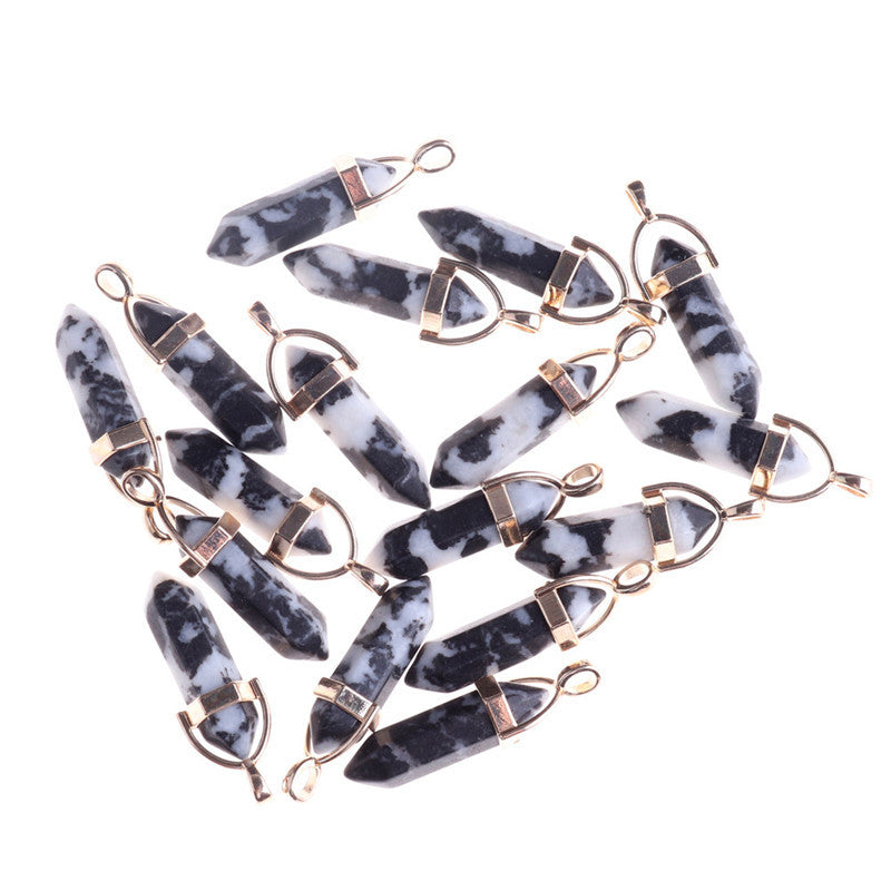 Gold Plated Contemporary Dagger Pendant