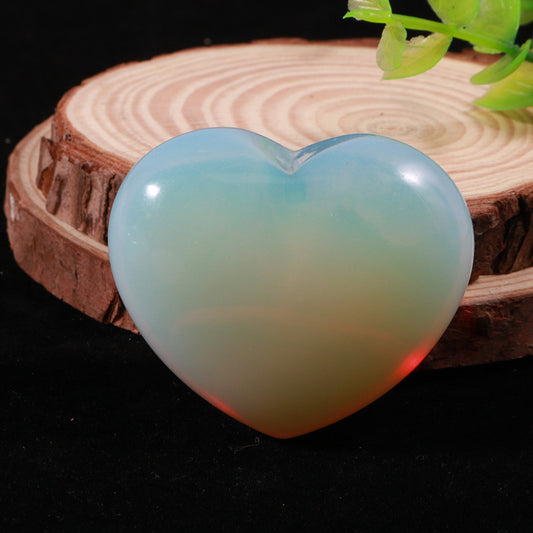 Crystal Opal Heart