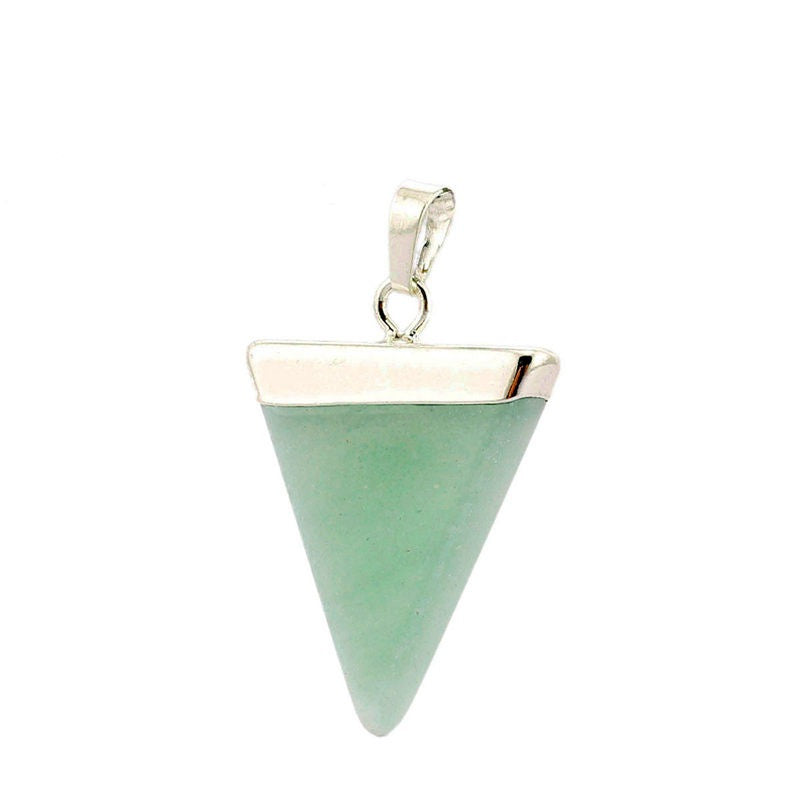 Triangle Healing Crystal Pendant