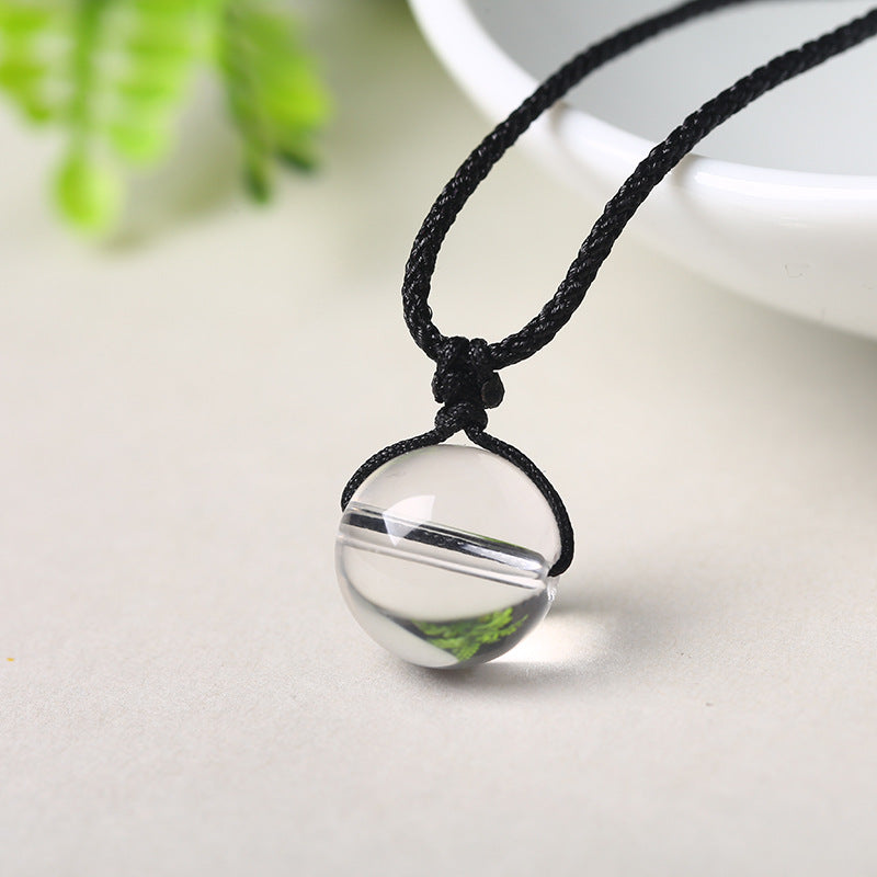 Crystal Sphere Necklace