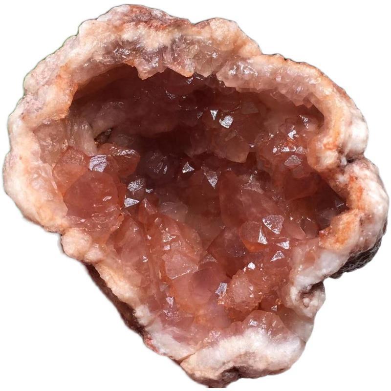 Natural Argentina Rose Quartz Geode