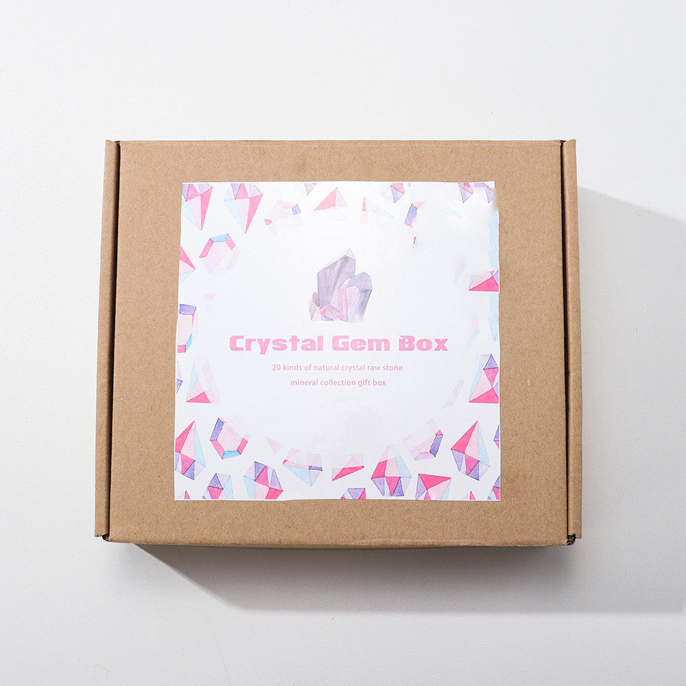 Natural Raw Crystal Ore Gift Set