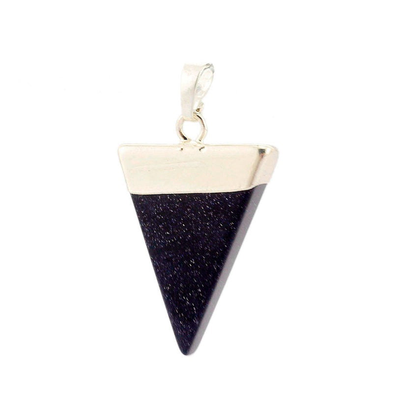 Triangle Healing Crystal Pendant