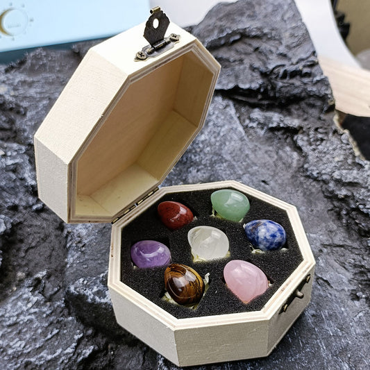 Crystal Chakra Egg Set