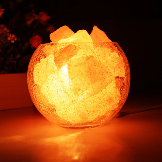 Himalayan Salt Bowl Lamp