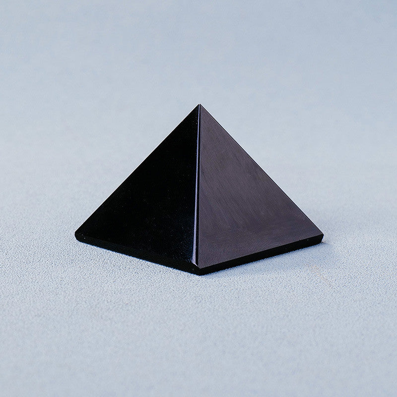 Solid Crystal Pyramids 4cm