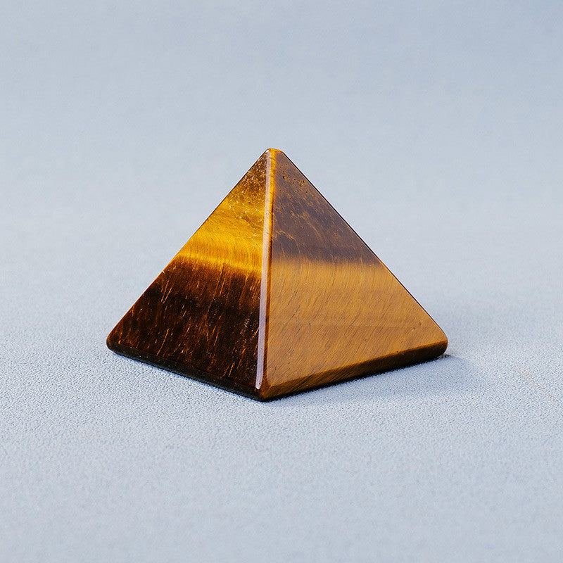 Solid Crystal Pyramids 4cm