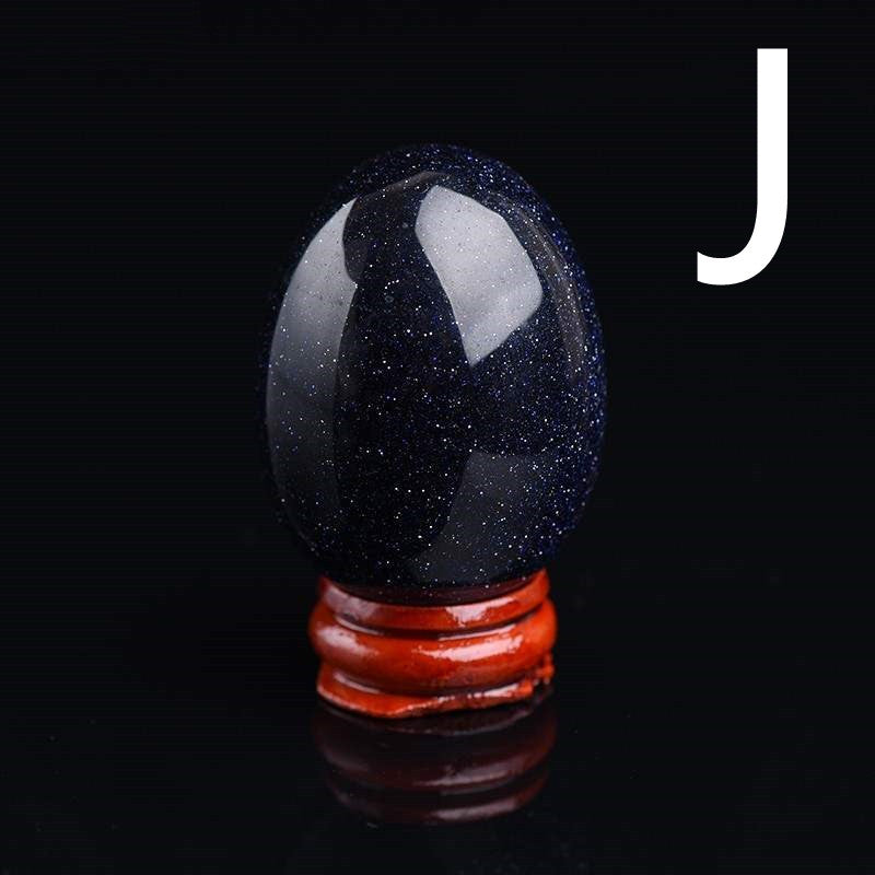 Crystal Polished Eggs with Stand