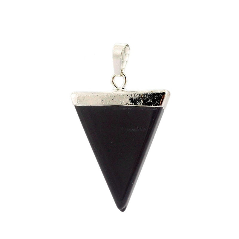 Triangle Healing Crystal Pendant