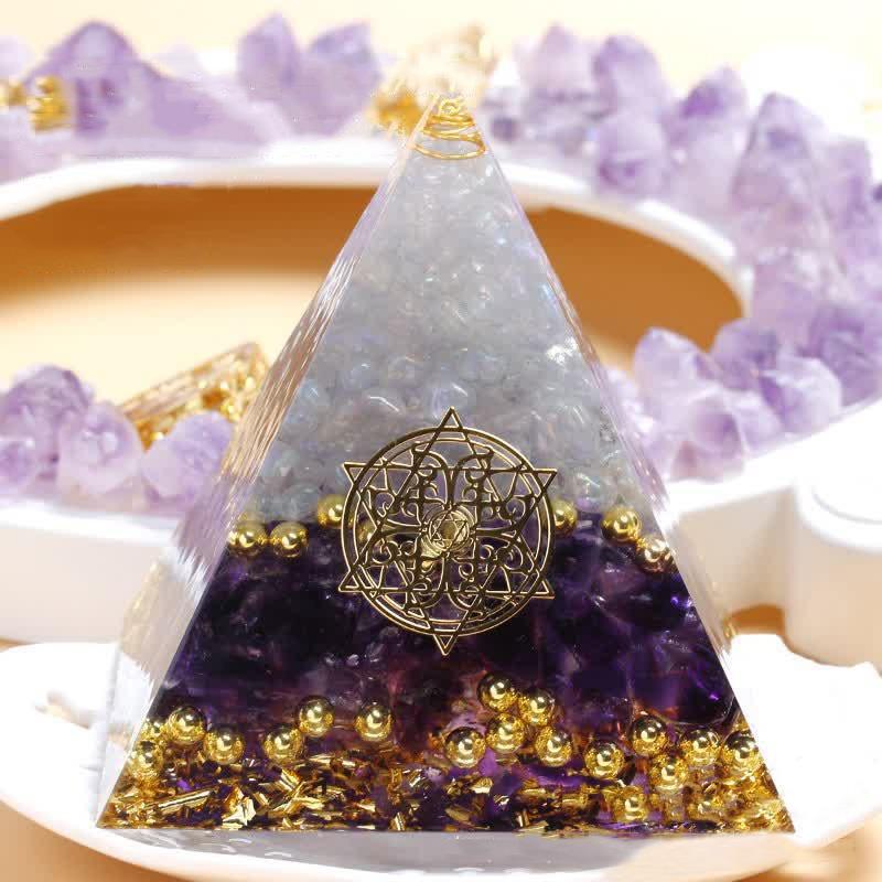 Crystal Orgone Pyramids  (5cm - 10cm)