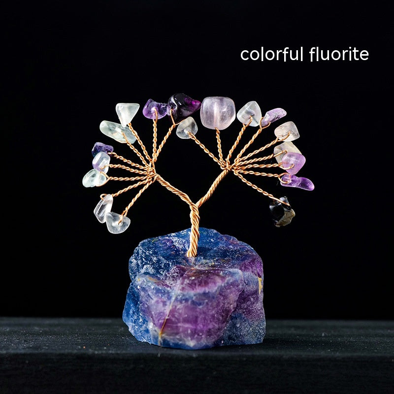 Mini Fortune Crystal Tree Of Life
