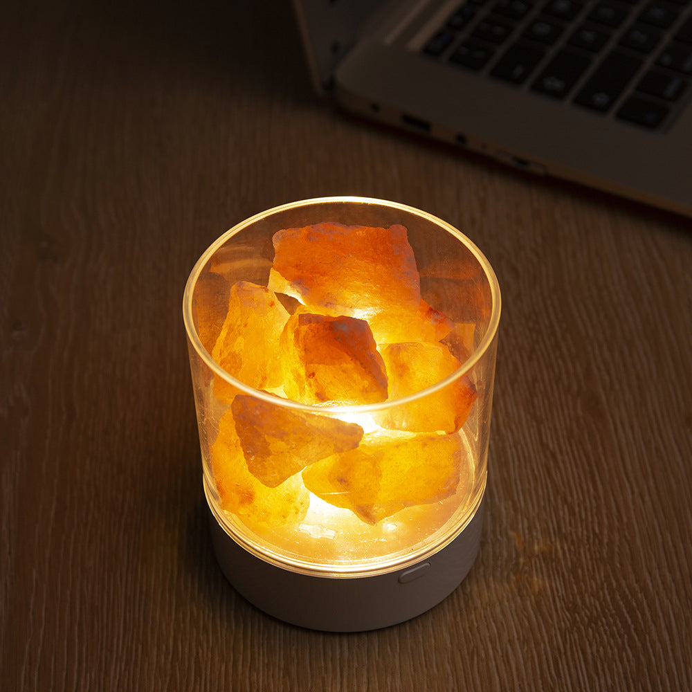 Goblet Himalayan Salt LED Lamp