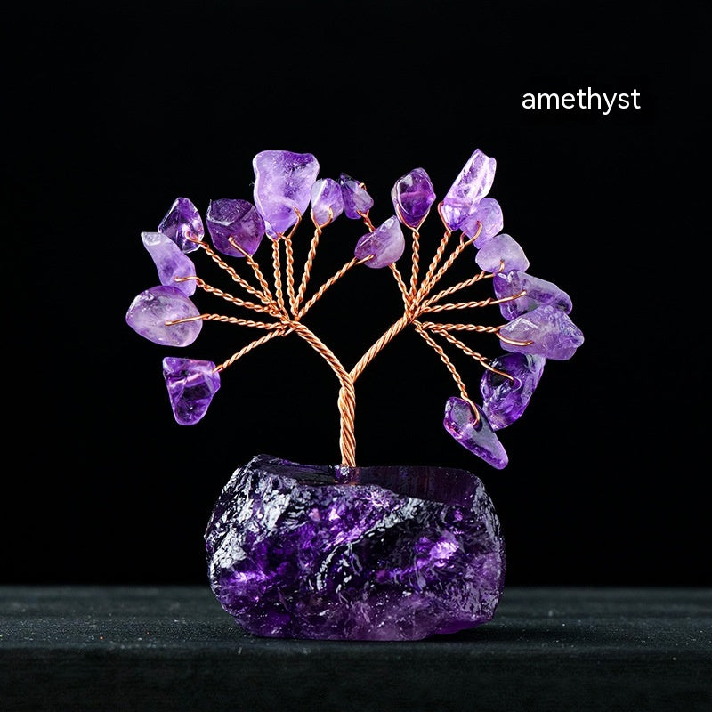 Mini Fortune Crystal Tree Of Life