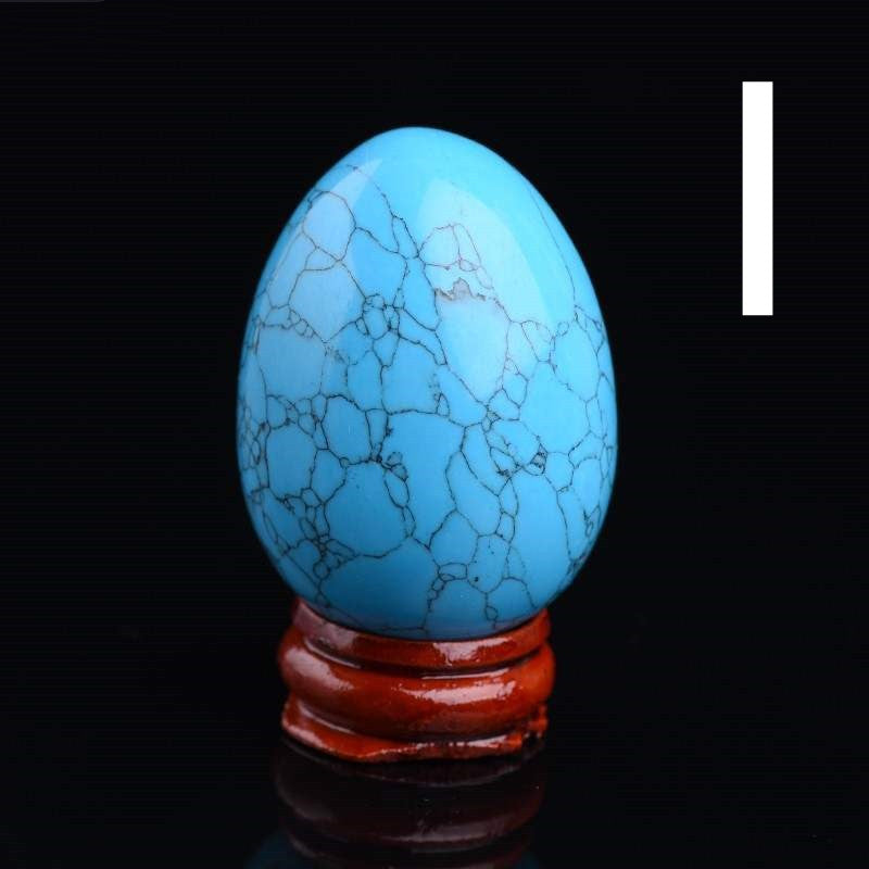 Crystal Polished Eggs with Stand