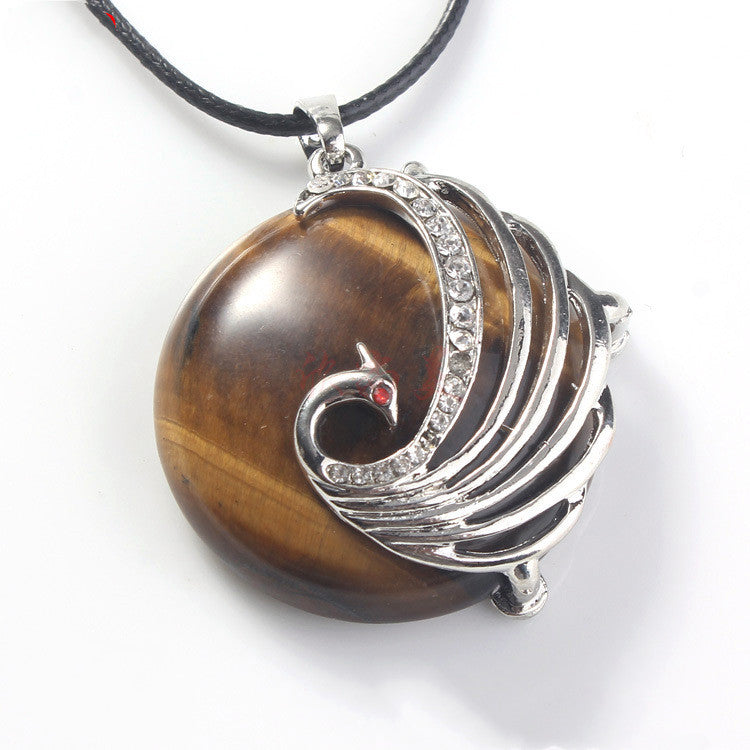 Phoenix Crystal Pendant