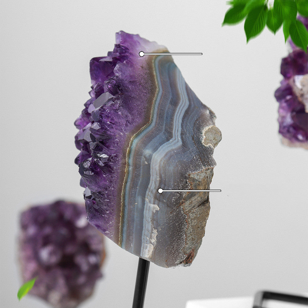 Amethyst Crystal Ornament