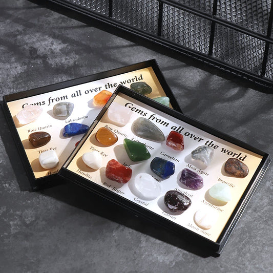 Natural Polished Crystal Starter Set Board