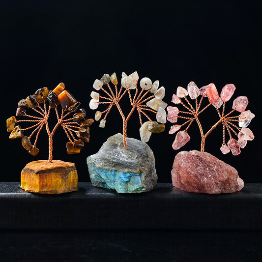 Mini Fortune Crystal Tree Of Life