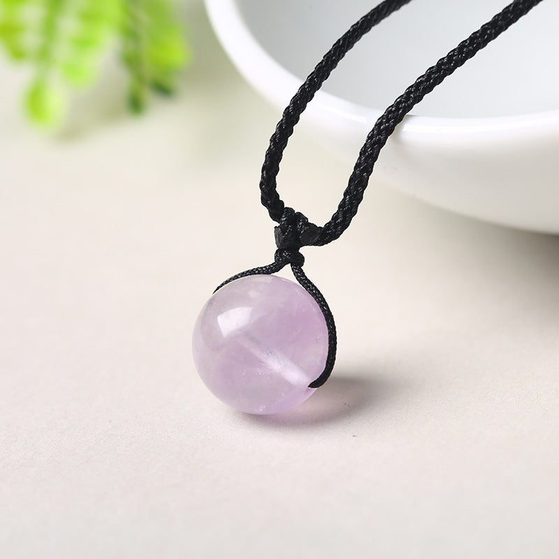 Crystal Sphere Necklace